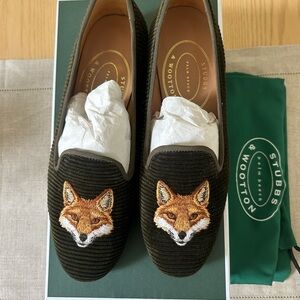 Stubbs and Wootton Fox Loafers Excellent